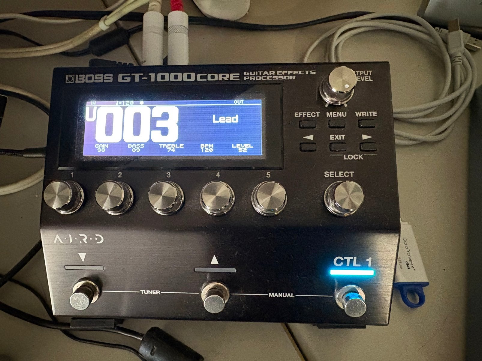 Boss GT1000 Core, Musique & Instruments, Effets, Enlèvement ou Envoi, Comme neuf