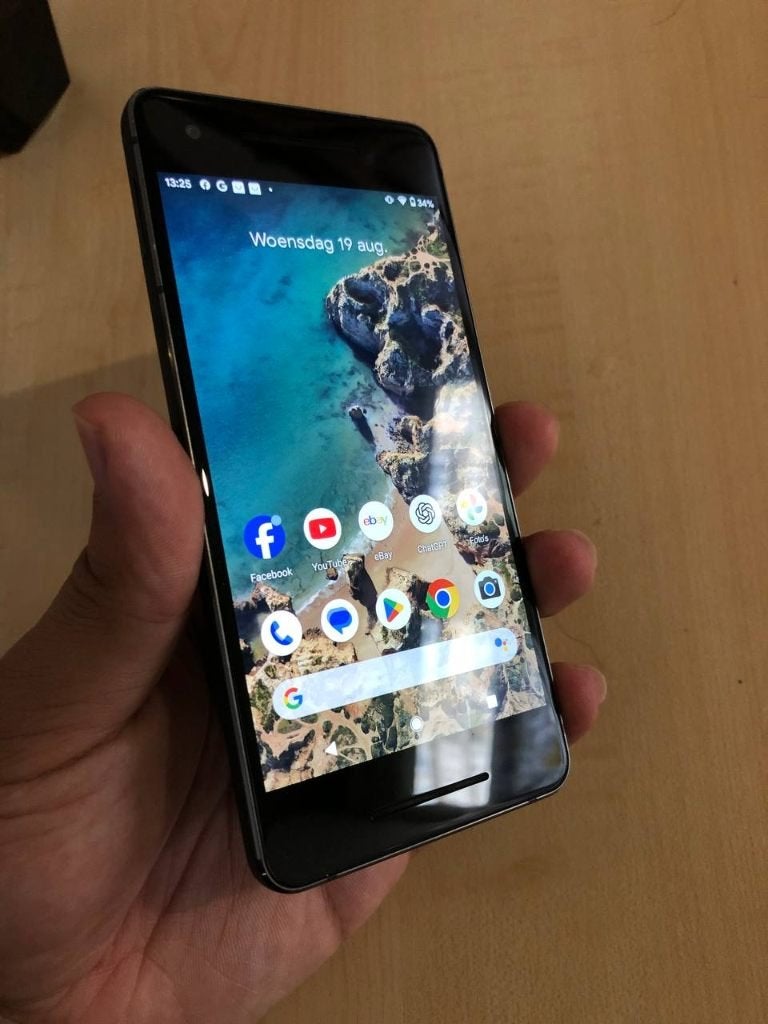 Google Pixel 2 4/64GB, Telecommunicatie, Mobiele telefoons | HTC, Zwart, Ophalen of Verzenden, Zo goed als nieuw, Zonder simlock