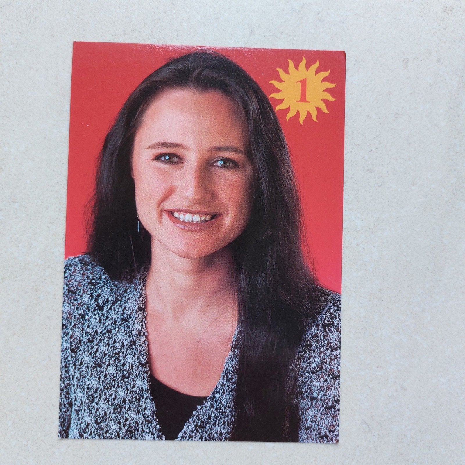 postkaart Sabine De Vos, Enlèvement ou Envoi