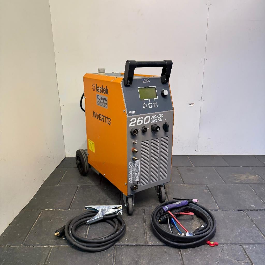 REHM Invertig 260 ACDC Digital TIG Gebruikt Laspost, Doe-het-zelf en Bouw, Gereedschap | Lasapparaten, Ophalen of Verzenden, Gebruikt