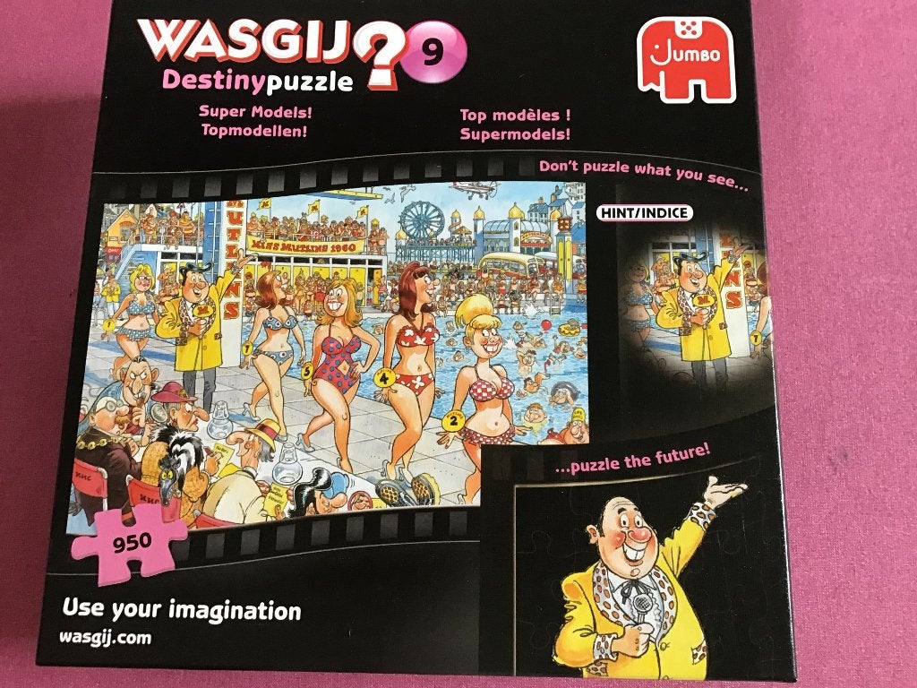 Puzzel wasgij 950, Ophalen of Verzenden, 500 t/m 1500 stukjes, Gebruikt, Legpuzzel