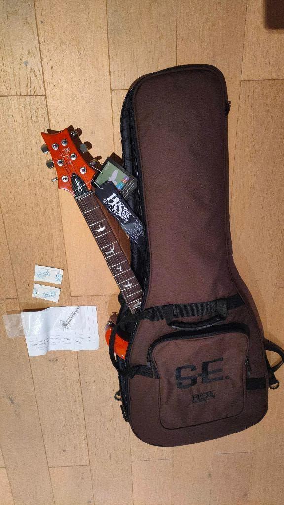 PRS SE Custom 22 Vintage SunBurst, Enlèvement, Comme neuf, Solid body, Paul Reed Smith