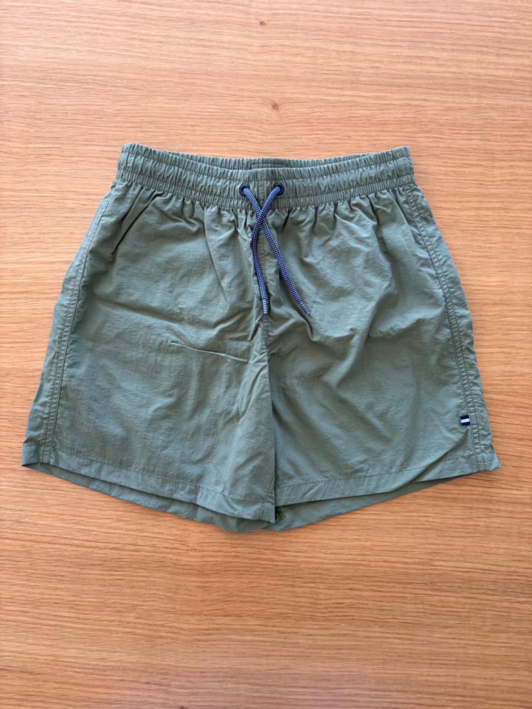 Short de bain kaki MANGO - 11 ans - 7€, Kinderen en Baby's, Kinderkleding | Maat 146, Ophalen of Verzenden, Zo goed als nieuw