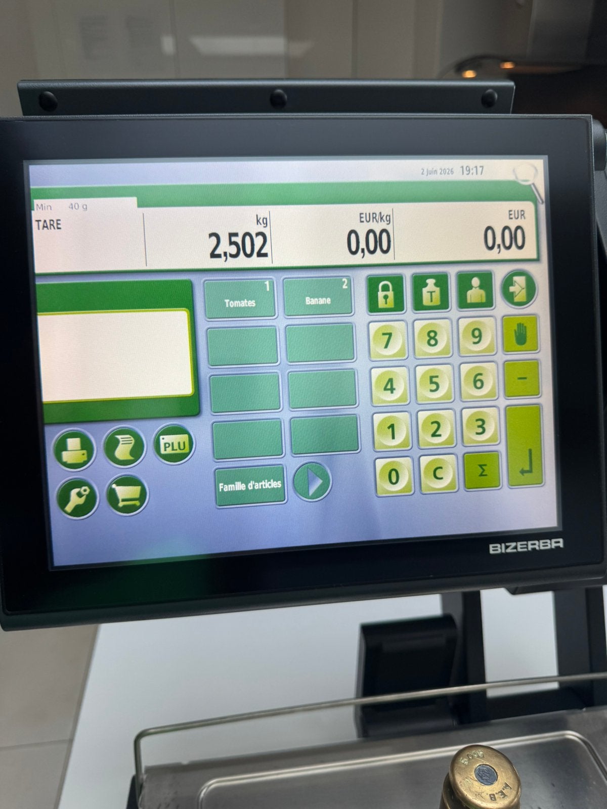 BIZERBA Balance KH II 800 WIFI - Caisse BIZERBA, Articles professionnels, Horeca | Mobilier & Aménagement, Enlèvement
