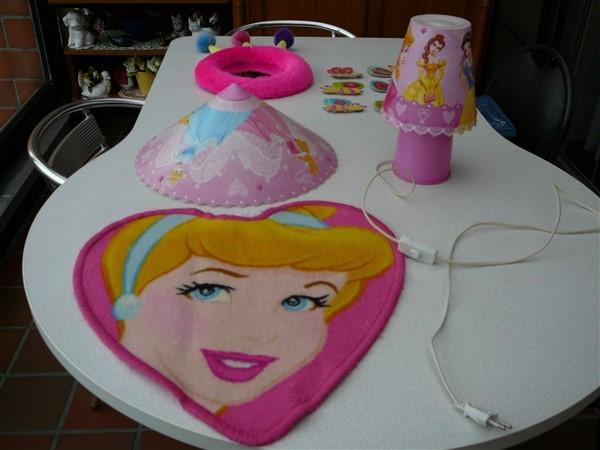 Leuke princessen materialen voor kinderkamer, Ophalen, Gebruikt, Lamp
