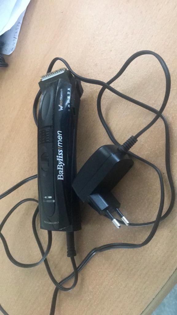 Trimmer tondeuse Babyliss men, Enlèvement ou Envoi, Comme neuf, Tondeuse