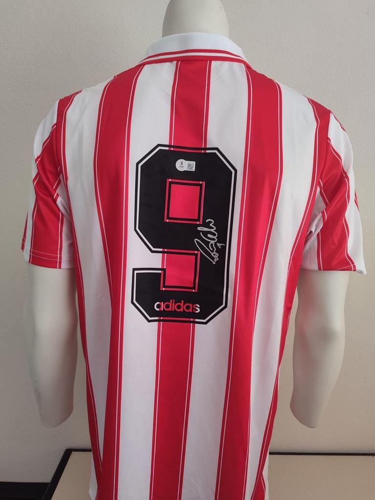 Ronaldo De Lima R9 gesigneerd PSV shirt met Beckett coa, Verzamelen, Ophalen of Verzenden, Nieuw, Shirt