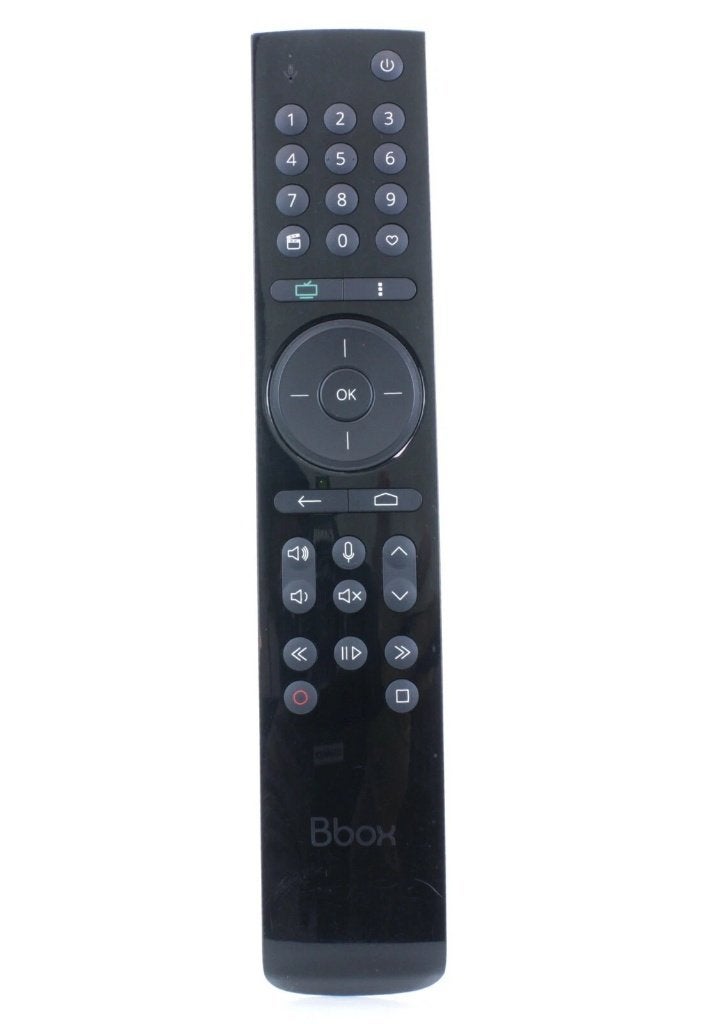 Bouygues BBOX Android 4k HD TV Decoder Afstandsbediening, Ophalen of Verzenden, Refurbished, Origineel, Tv