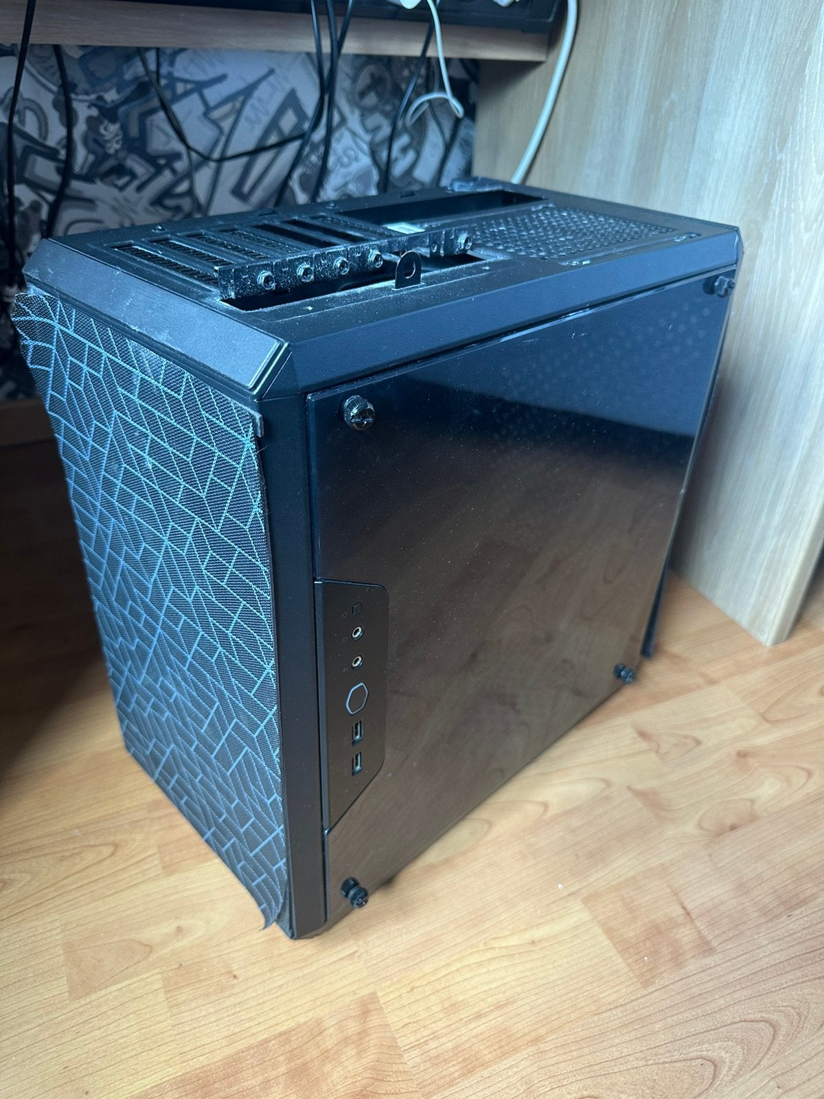 Cooler master mATX case, Computers en Software, Computerbehuizingen, Ophalen, Zo goed als nieuw