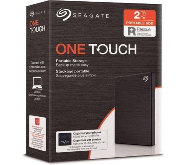 Disque dur externe Seagate One Touch 2Tb avec mot de passe, Computers en Software, Harde schijven, 2Tb, HDD, Nieuw, Ophalen of Verzenden