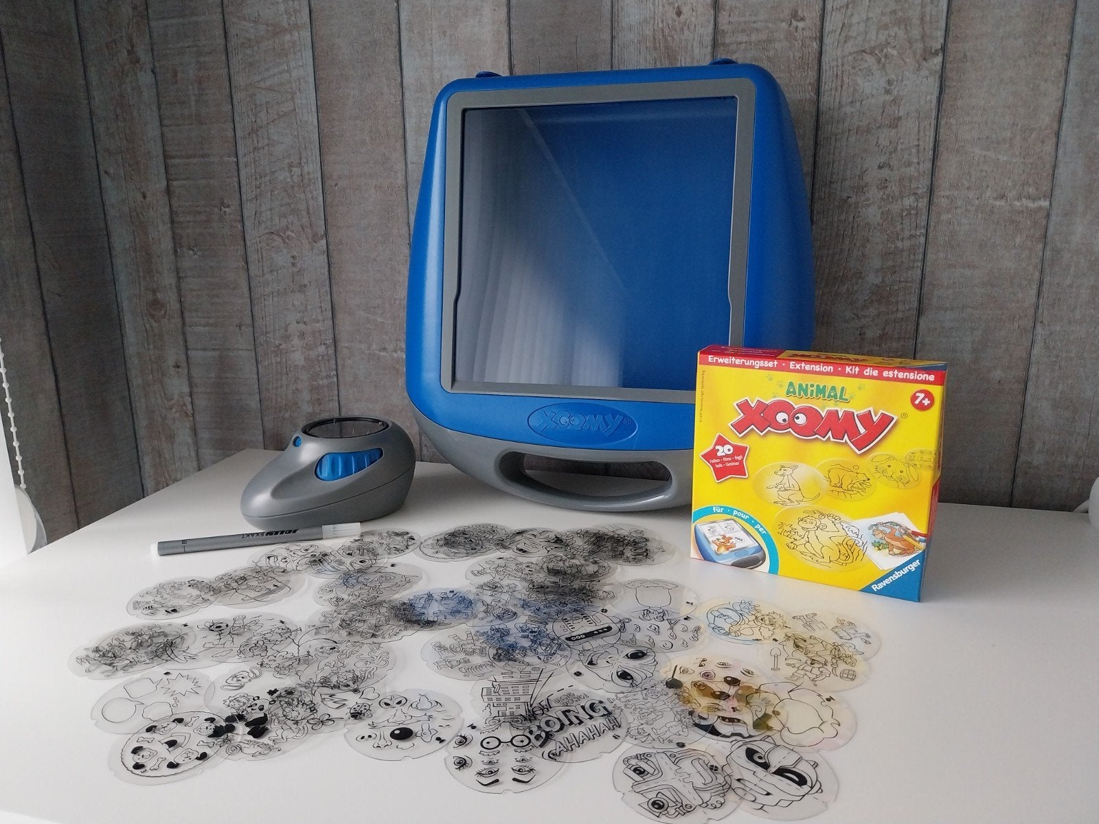 Xoomy tekenprojector, Enlèvement, Utilisé