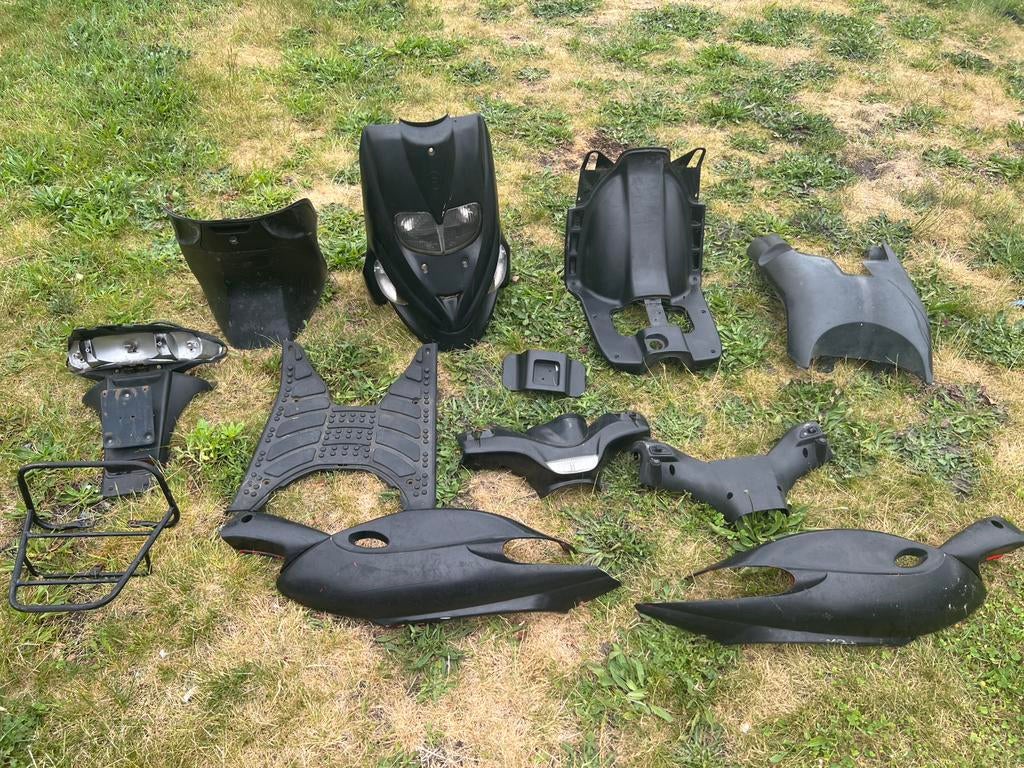 Complete gilera stalker beplatingset. frame en blok tekoop, Ophalen of Verzenden