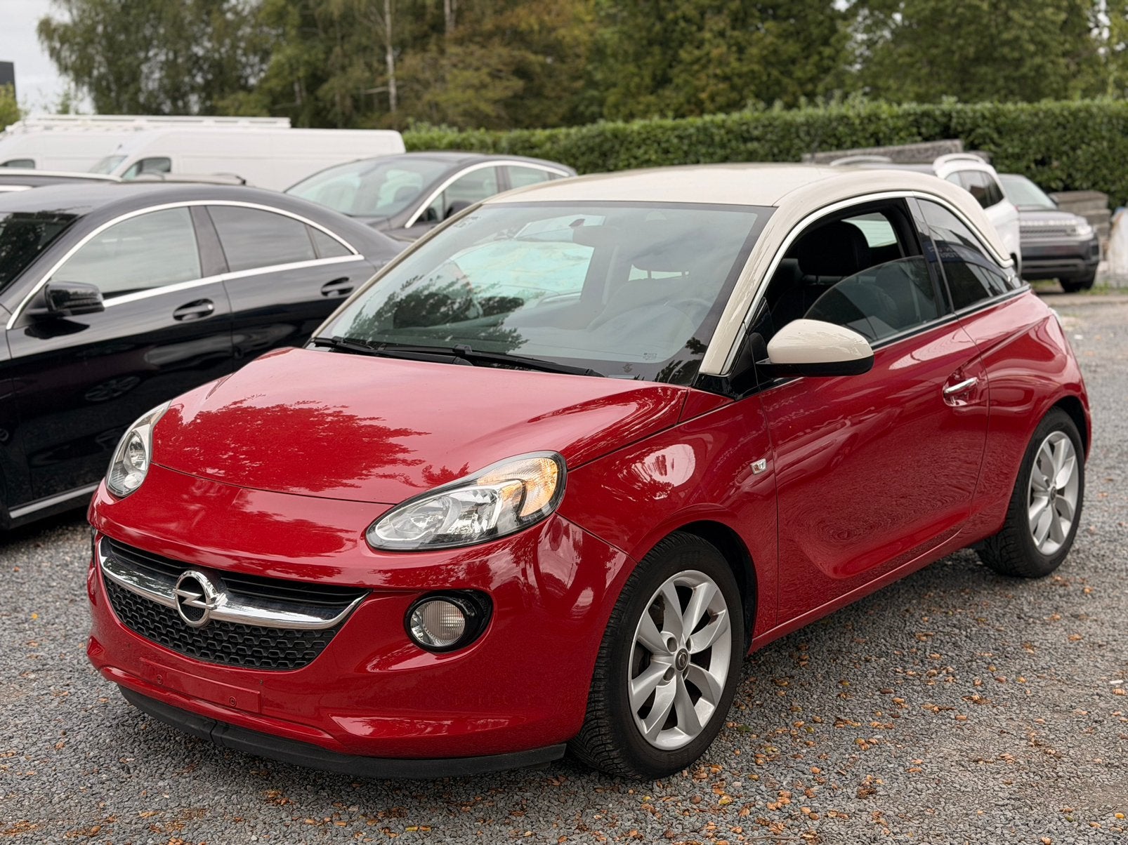 Opel Adam Essence en parfait état, Rouge, Euro 6, Entreprise, Boîte manuelle