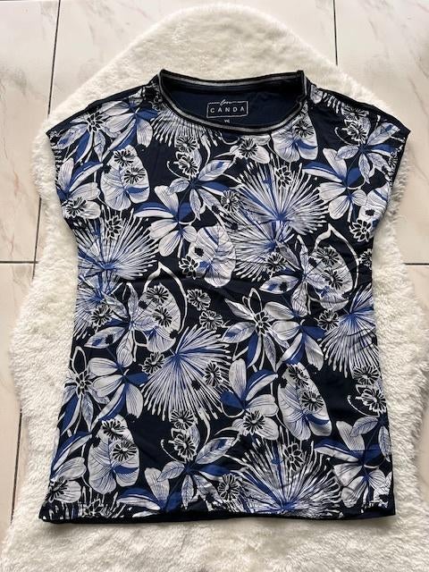 Blouse Canda maat XS (nr6641), Blauw, Ophalen of Verzenden, Zo goed als nieuw, Maat 34 (XS) of kleiner