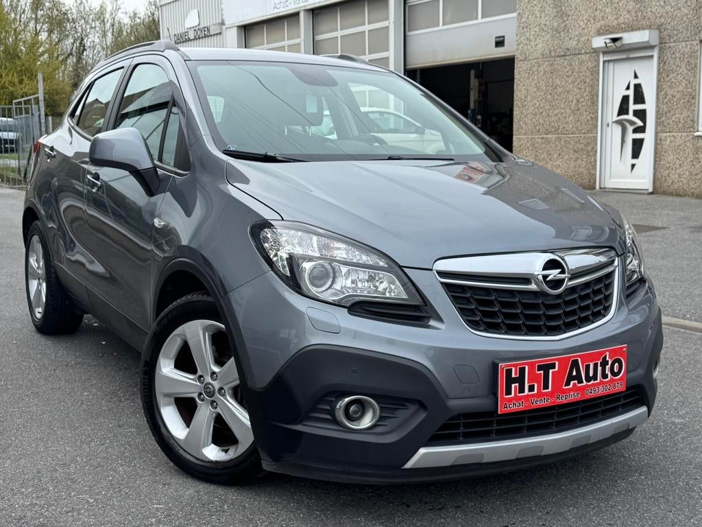 Opel mokka 1.6i es/airco/gps/euro5/garantie!!, Entreprise, Boîte manuelle, Noir, 5 portes