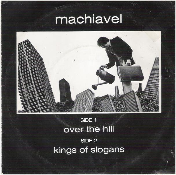 MACHIAVEL: "Over the hill" - Belpoptopper!, Enlèvement ou Envoi, Pochette photo, Single, Comme neuf