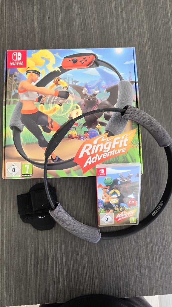 Nintendo switch Ring fit Adventure, Ophalen of Verzenden, Zo goed als nieuw, Sport
