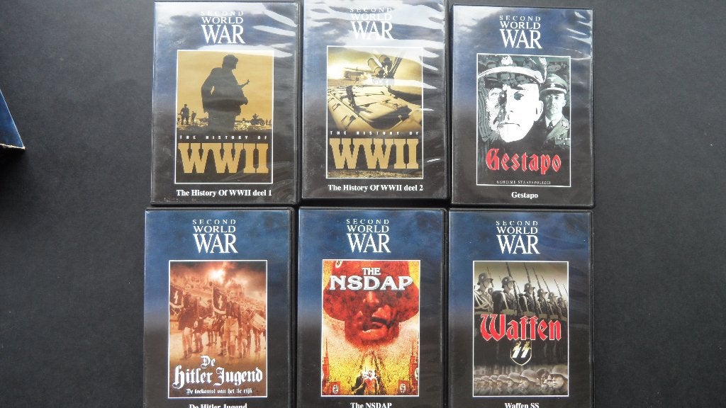 DVD-box WOII, Engels, Oorlog of Misdaad, Engels, Ophalen of Verzenden
