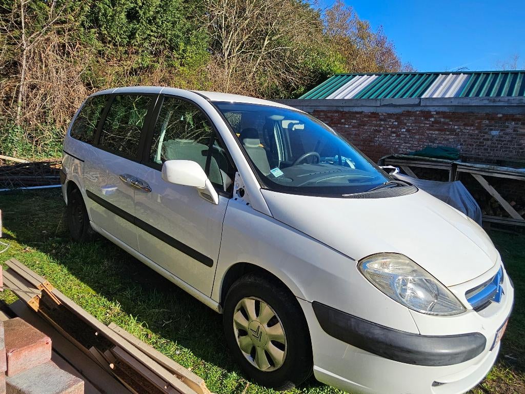 Auto goed voor reserveonderdelen, Auto's, Voorwielaandrijving, Monovolume, Wit, C8