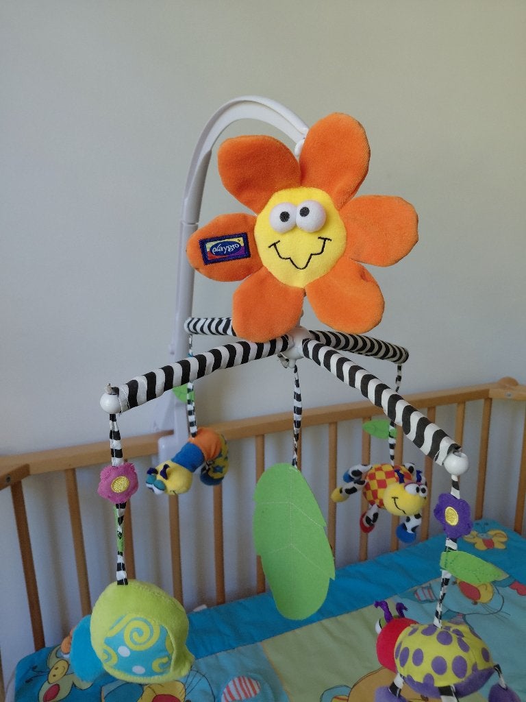Muziekmobiel, Kinderen en Baby's, Speelgoed | Babyspeelgoed, Ophalen, Zo goed als nieuw, Mobiel, Met geluid