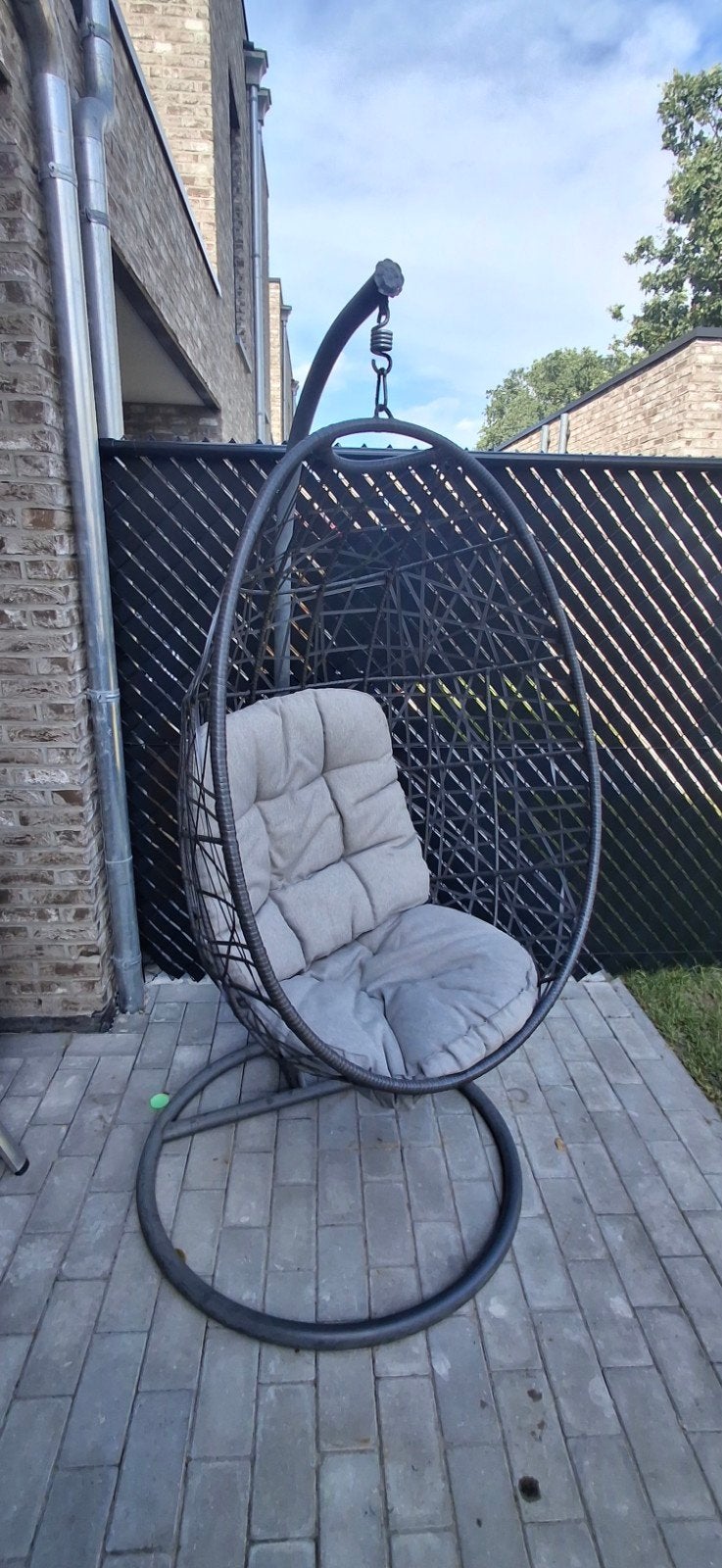 Hangstoel / Egg Chair met standaard – Goede staat, Ophalen