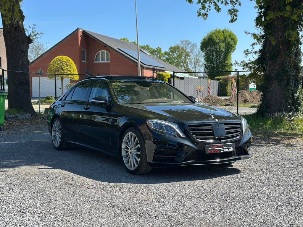 Mercedes S350d Long/4-Matic/Executive Lounge/VIP/4Zit/Full, Auto's, Automaat, 4 zetels, Zwart, Leder