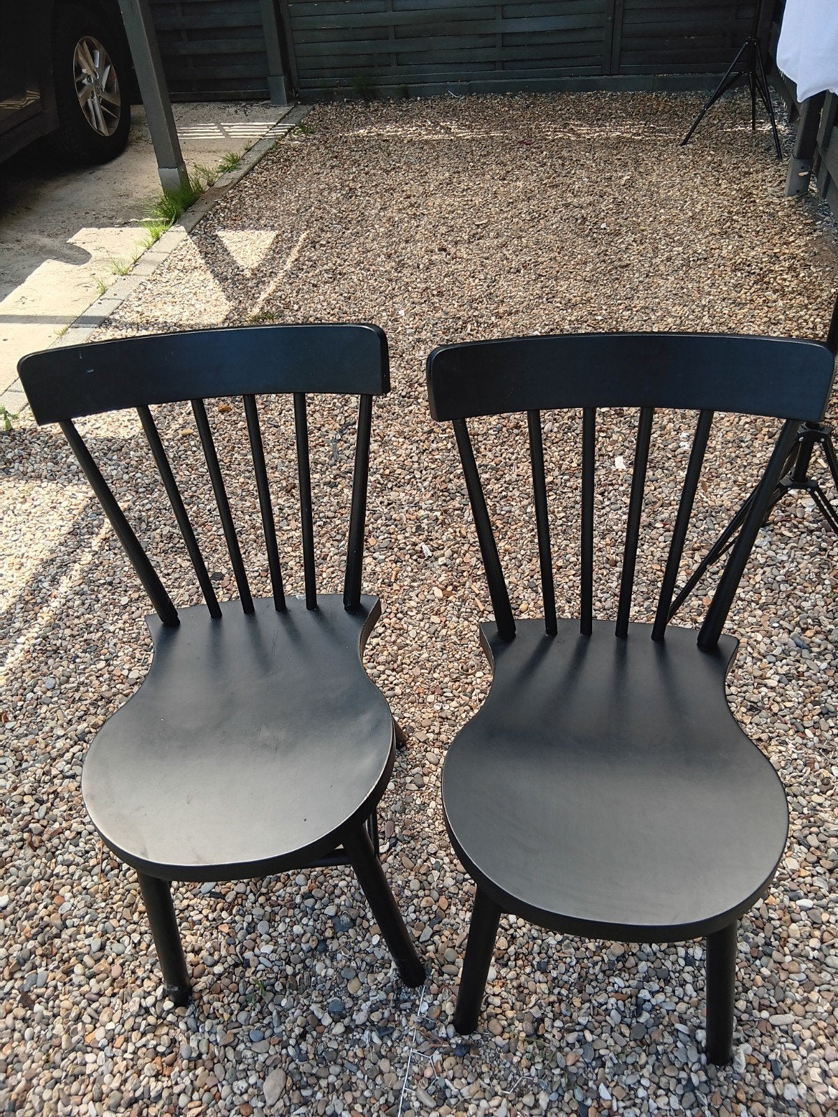 Keukenstoelen, Ophalen