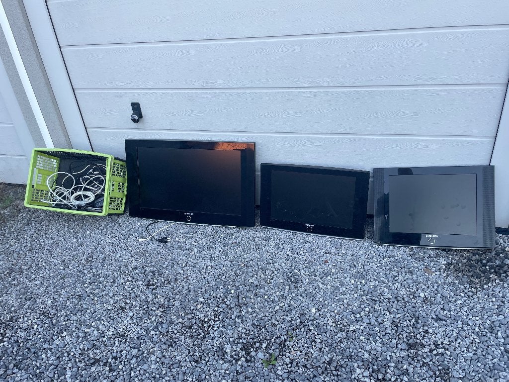 Lot de 3 téléviseurs/écrans Samsung (pas de Smart TV), Enlèvement, Utilisé, Samsung, Smart TV