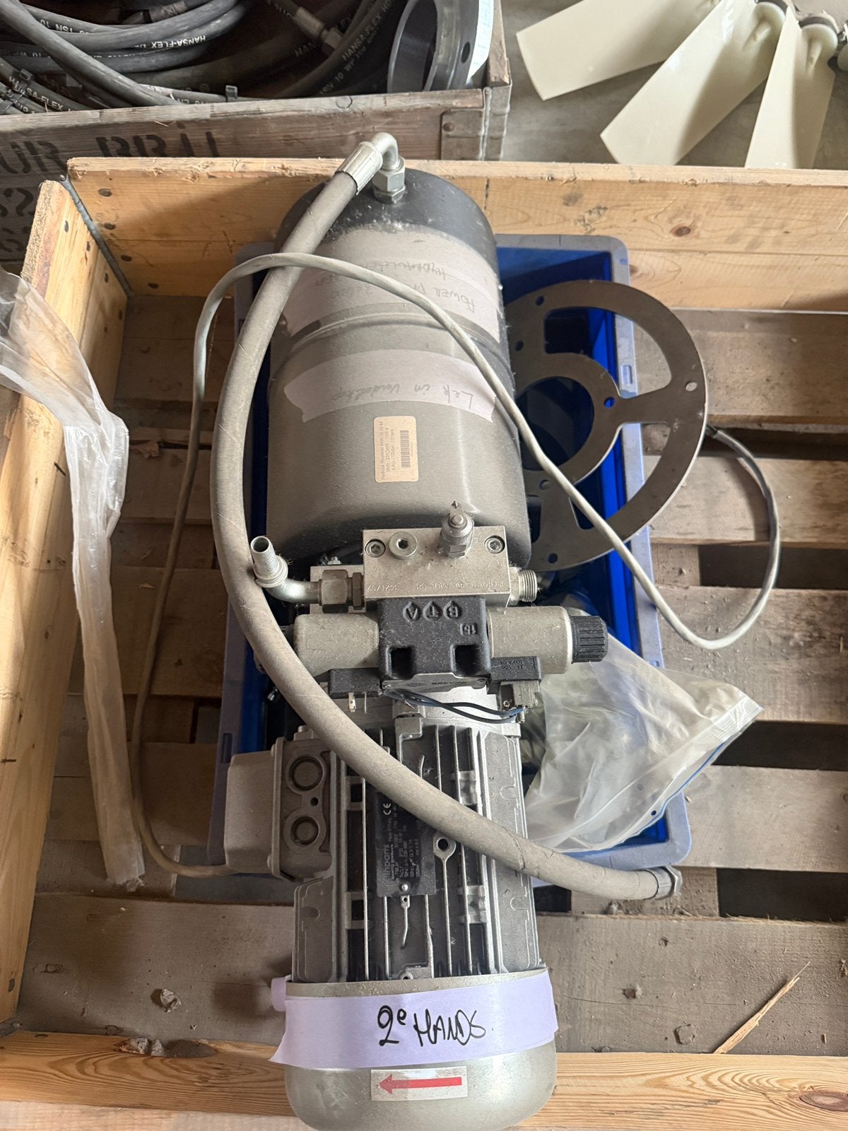 Hydraulische powerpack, Ophalen, Zo goed als nieuw
