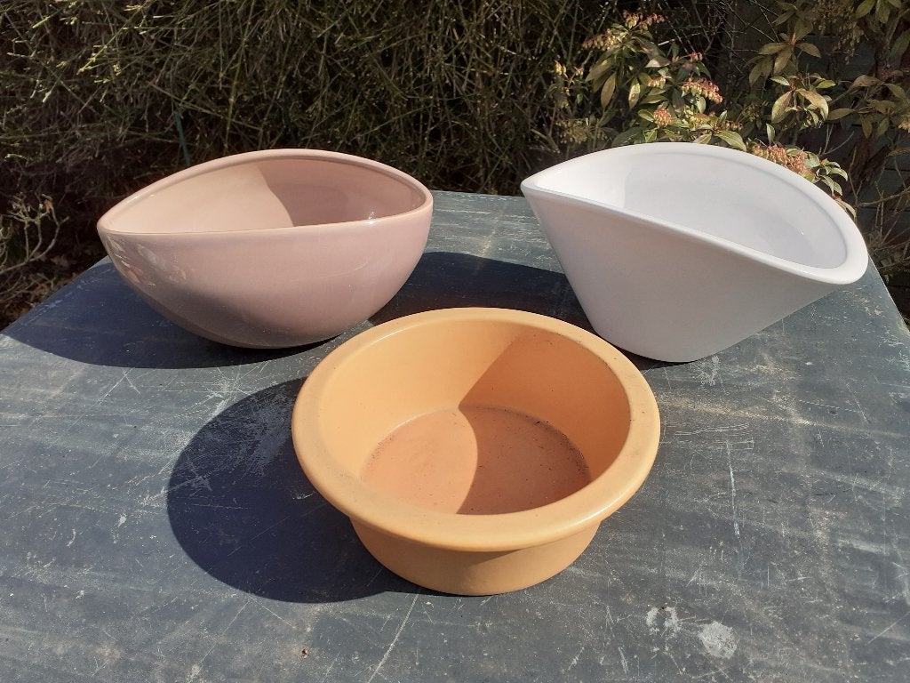 bloemschik schalen, Ophalen, Glas, Schaal