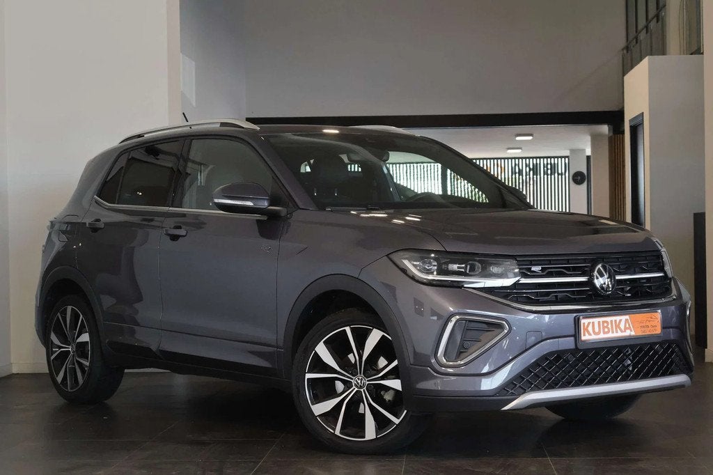 Volkswagen T-Cross T-Cross 1.0 TSI R-Line Carplay Camera ACC, Argent ou Gris, 135 g/km, Entreprise, 116 ch