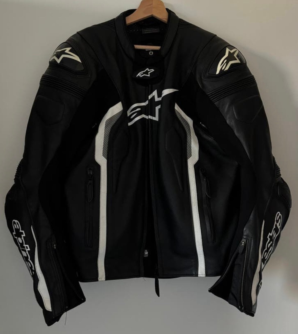 ALPINESTAR LEREN MOTORJAS, Motoren, Kleding | Motorkleding, Ophalen, Heren, Jas | leer
