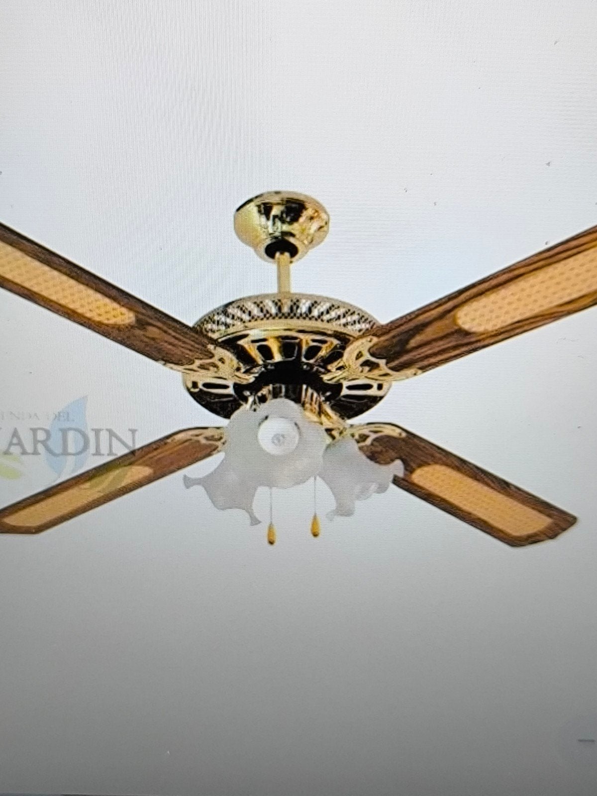 Ventilateur plafonnier à 4 pâles, Enlèvement