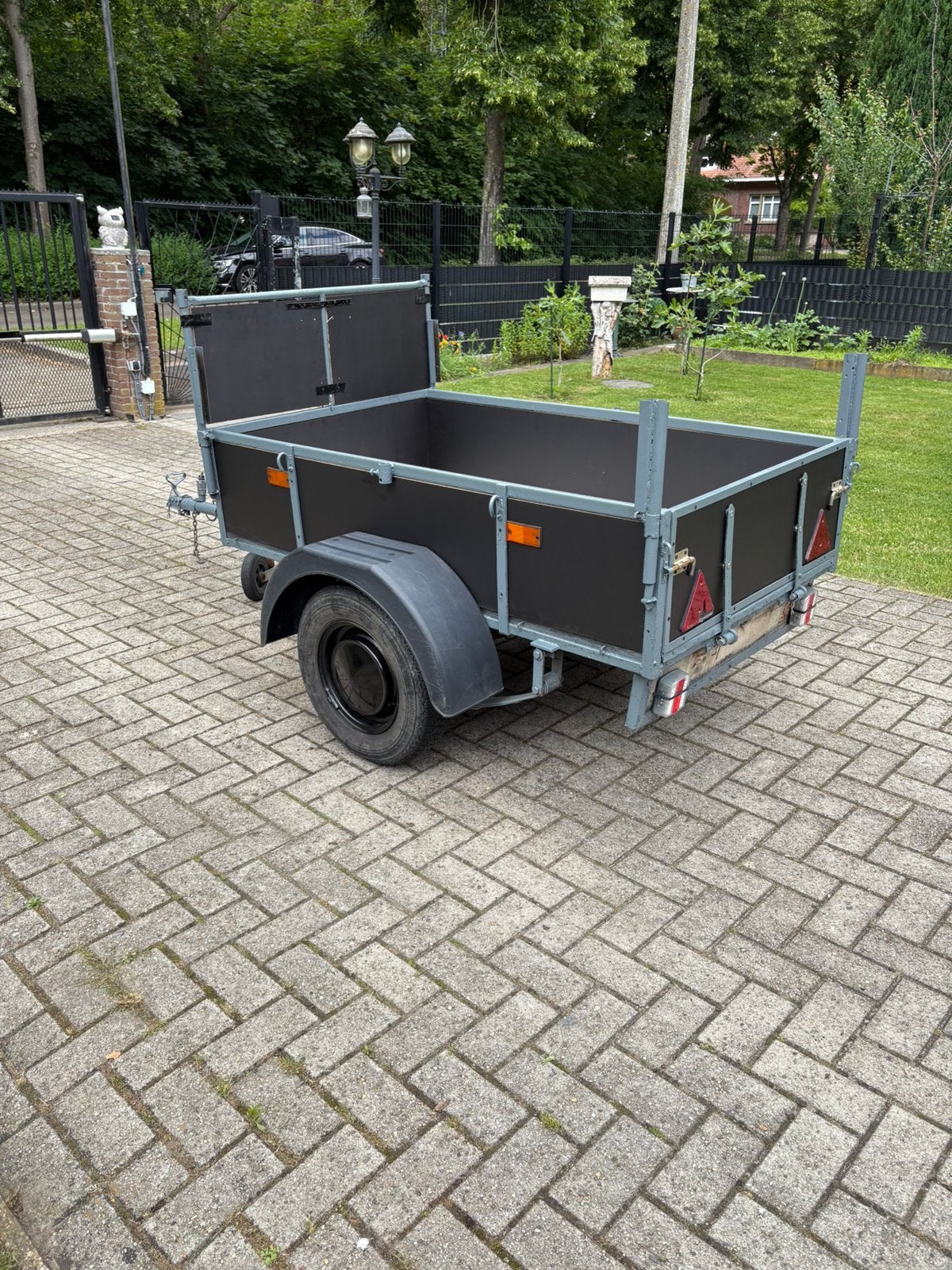 Enkelas aanhangwagen / remork te koop, Auto diversen, Aanhangers en Bagagewagens, Ophalen, Zo goed als nieuw