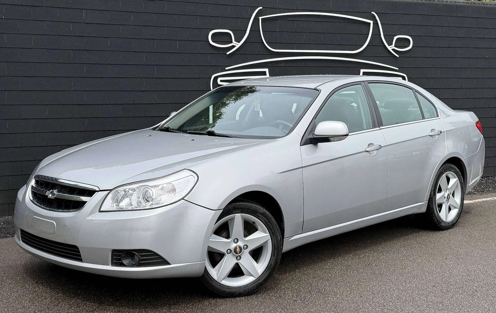 Chevrolet Epica 2.0 Turbo VCDi+AIRCO+CUIR+JANTES+EURO 4, Autos, Cuir, Argent ou Gris, Achat, Boîte manuelle