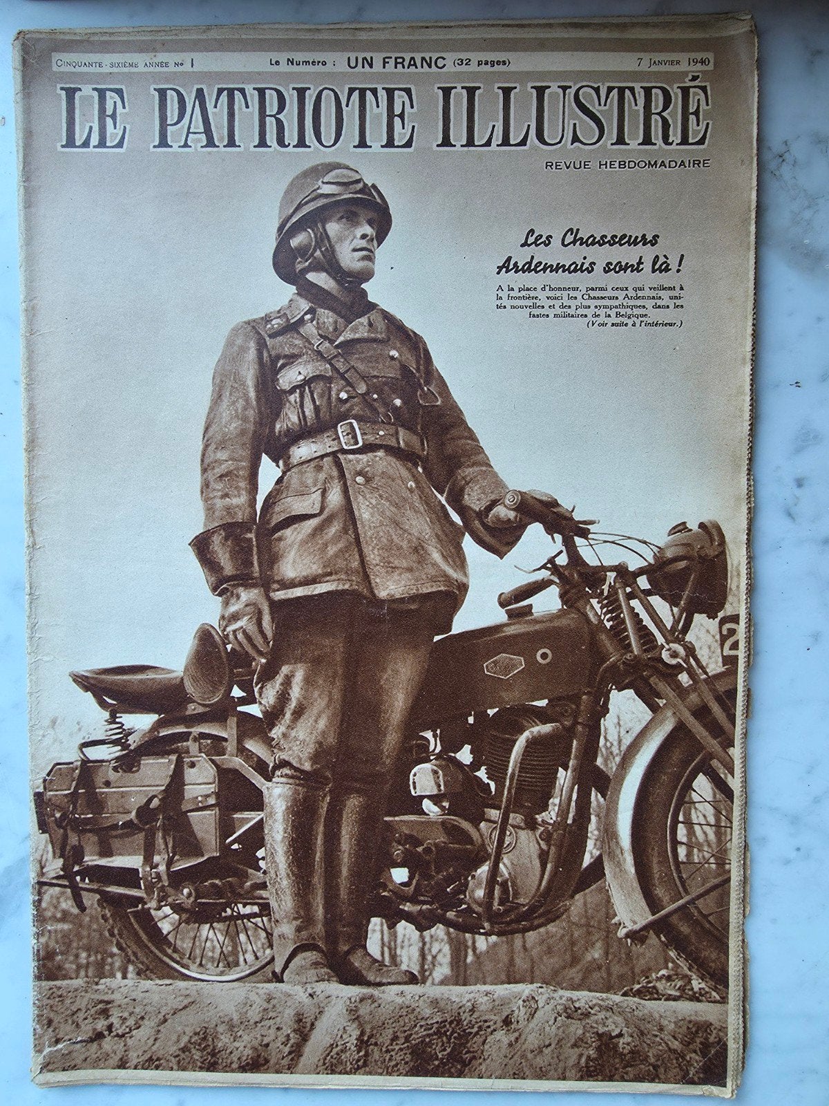 Magazine Le patriote illustré, Collections, Enlèvement ou Envoi, 1920 à 1940, Journal ou Magazine