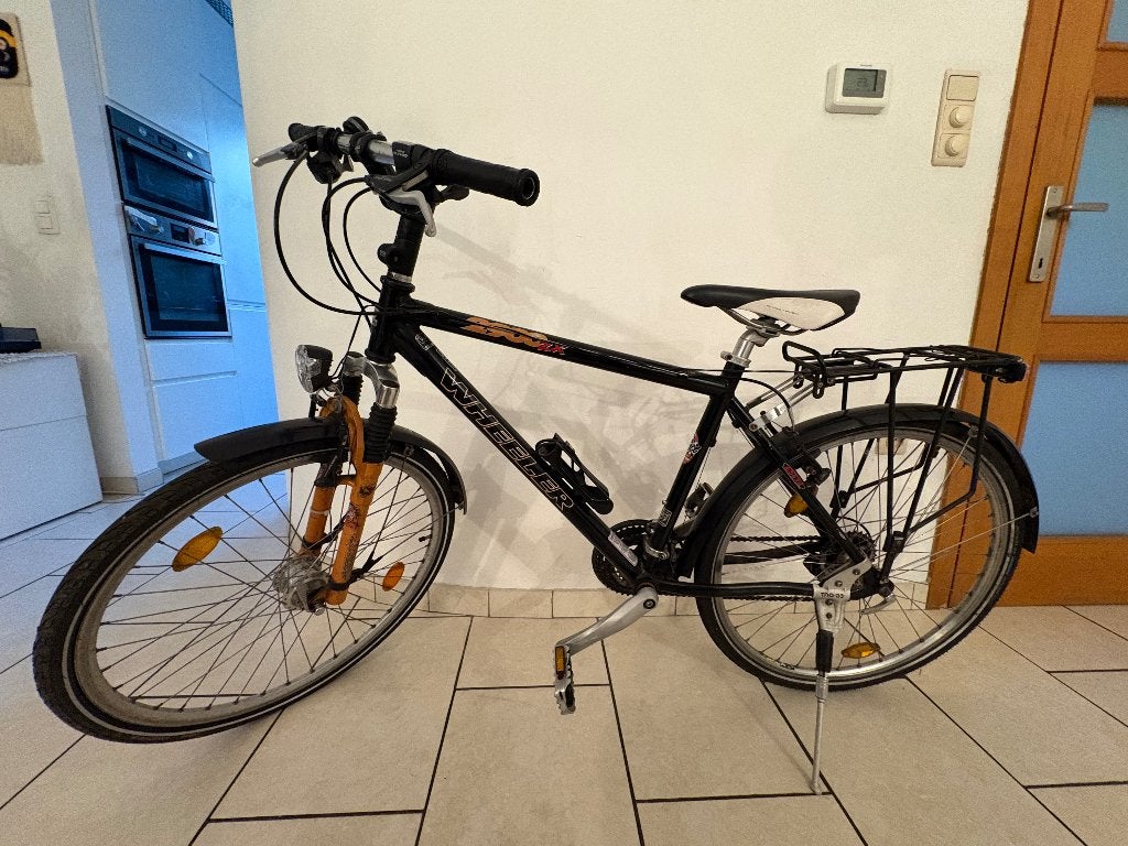 Jongensfiets 26 inch  3 - 8 Shimano versnel nieuwe banden, Overige merken, Vitesses, Frein sur jante, 26 pouces ou plus