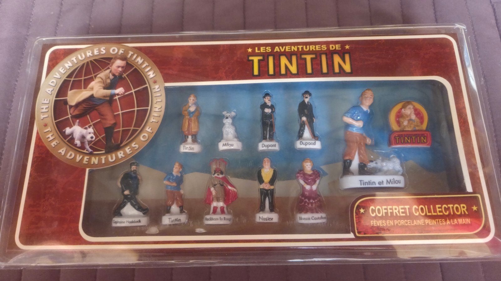 tintin fèves coffret, Collections, Enlèvement ou Envoi