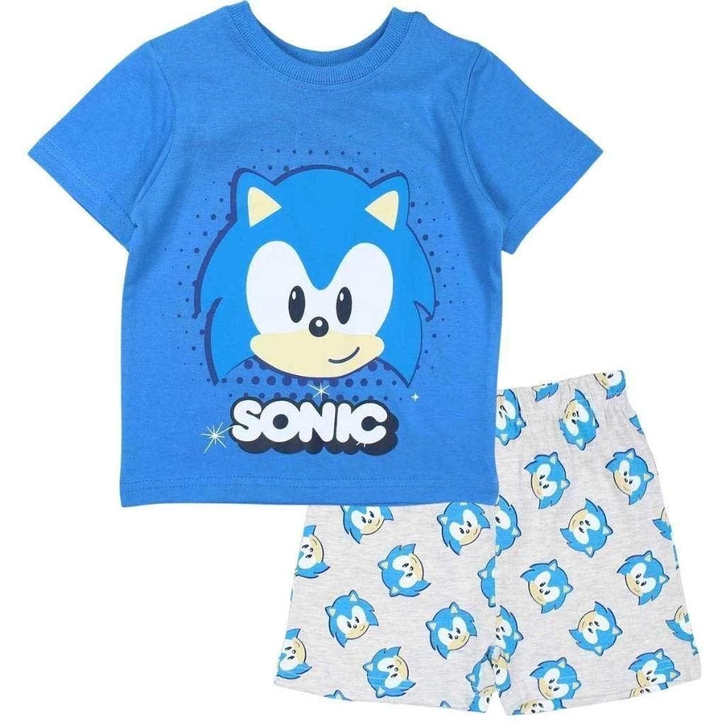 Sonic Shortama - Maat 98 - 104 - 110 - 116 - Katoen, Enfants & Bébés, Vêtements enfant | Taille 110, Garçon, Enlèvement ou Envoi