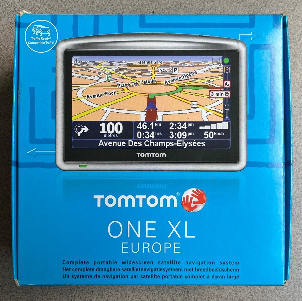 Navigatie TOMTOM, One XL EUROPE, Auto diversen, Autonavigatie, Ophalen of Verzenden, Zo goed als nieuw