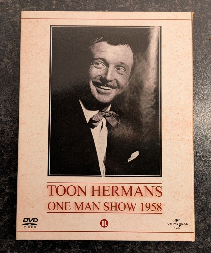 One Man Show 1958 - Toon Hermans DVD, Cd's en Dvd's, Blu-ray, Ophalen of Verzenden, Gebruikt, Engels, Engels