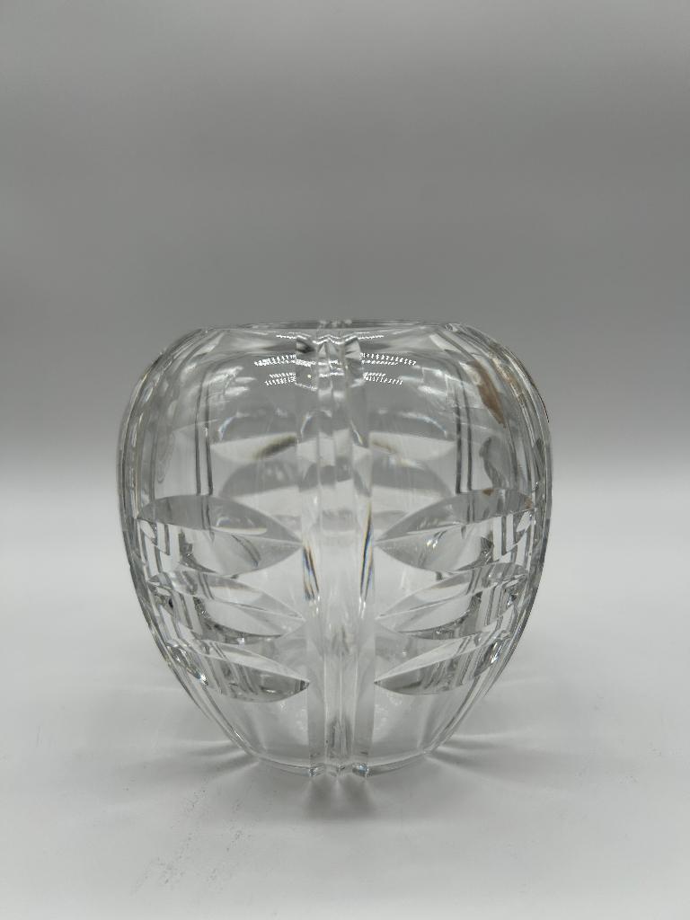 Vase Hull en cristal du Val Saint-Lambert "REDEX", Enlèvement ou Envoi