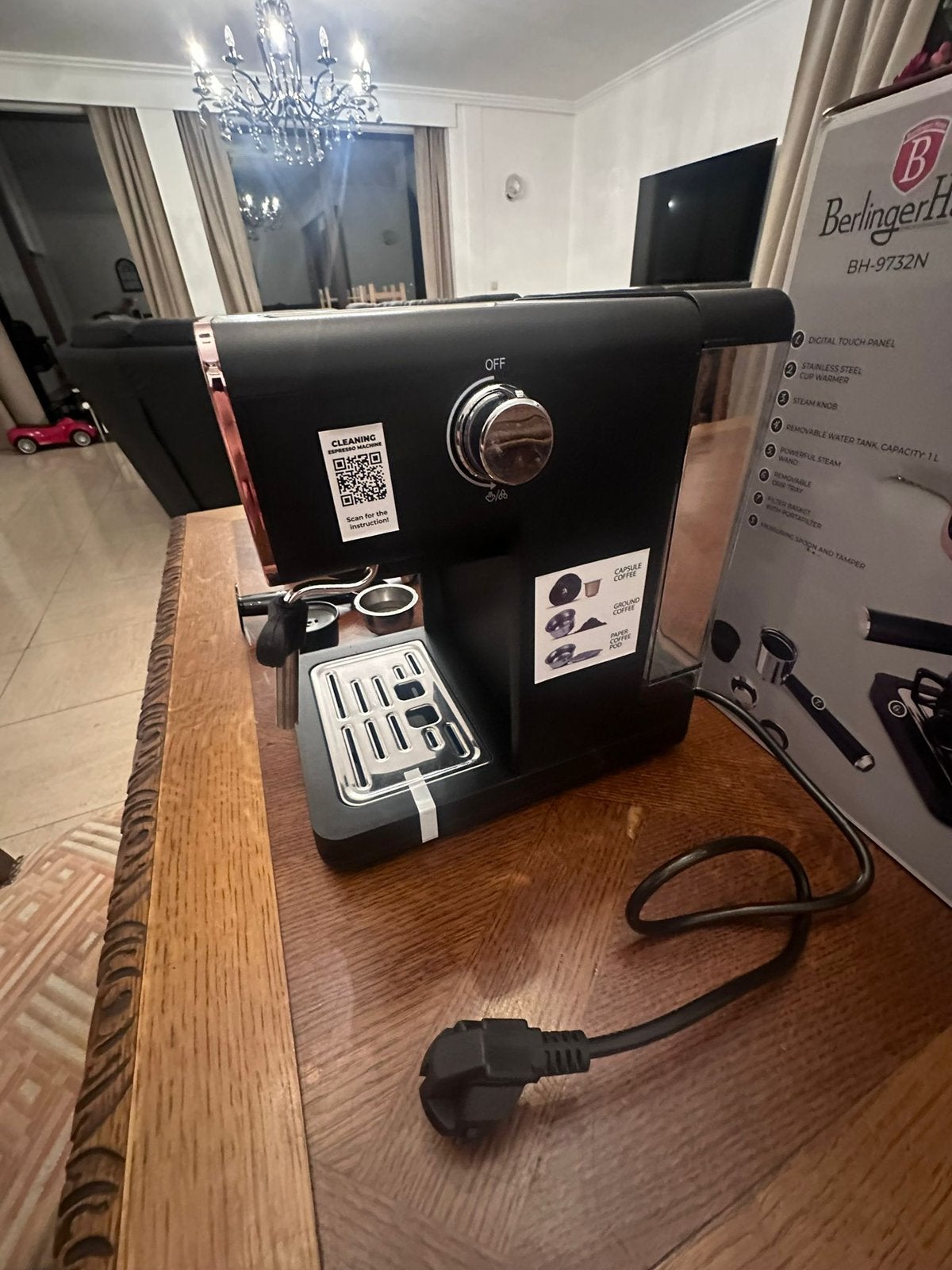 Koffiemachine, Espresso apparaat, 10 kopjes of meer, Nieuw, Ophalen of Verzenden