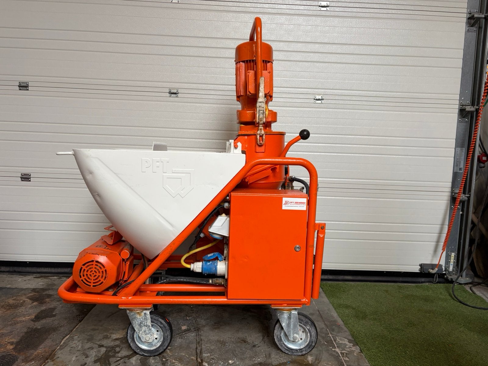 PFT G5 230 V, Enlèvement, Utilisé