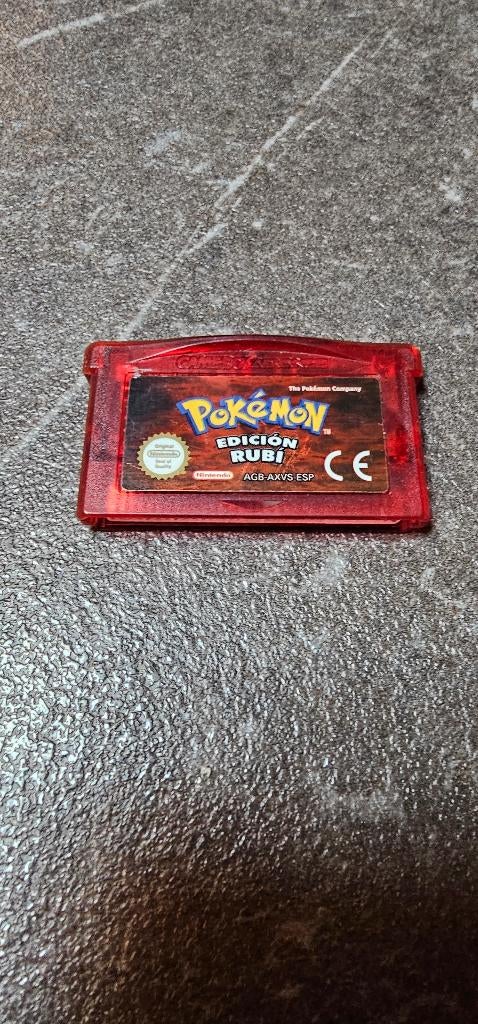 Pokémon Rubi, Consoles de jeu & Jeux vidéo, Jeux | Nintendo Game Boy, Utilisé, Enlèvement ou Envoi
