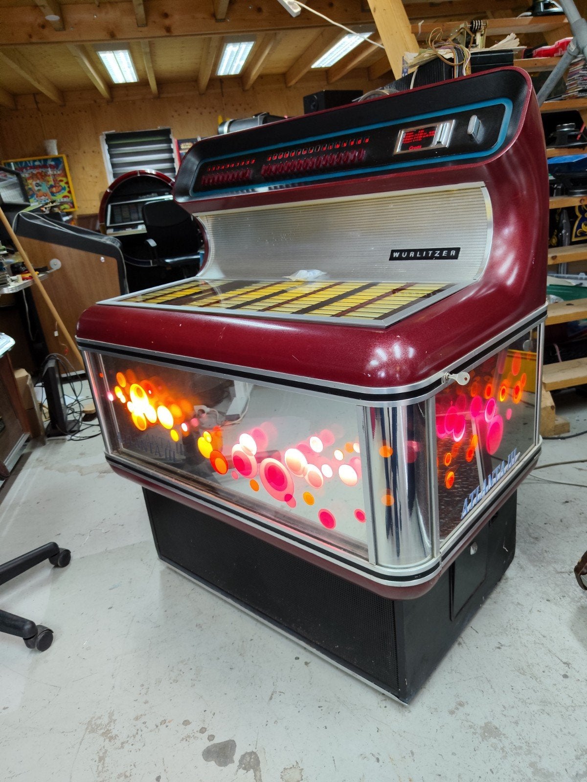 wurlitzer jukebox 160 sellect, Zo goed als nieuw, Wurlitzer, 1960 tot 1970, Ophalen