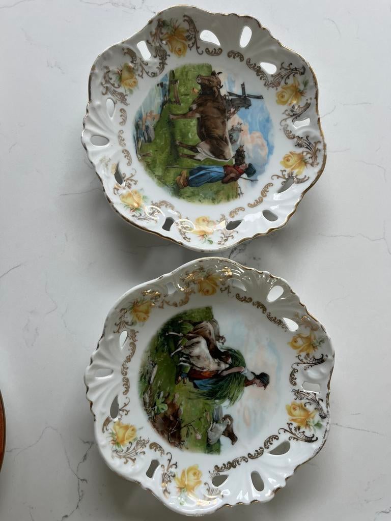 2 borden, Ophalen