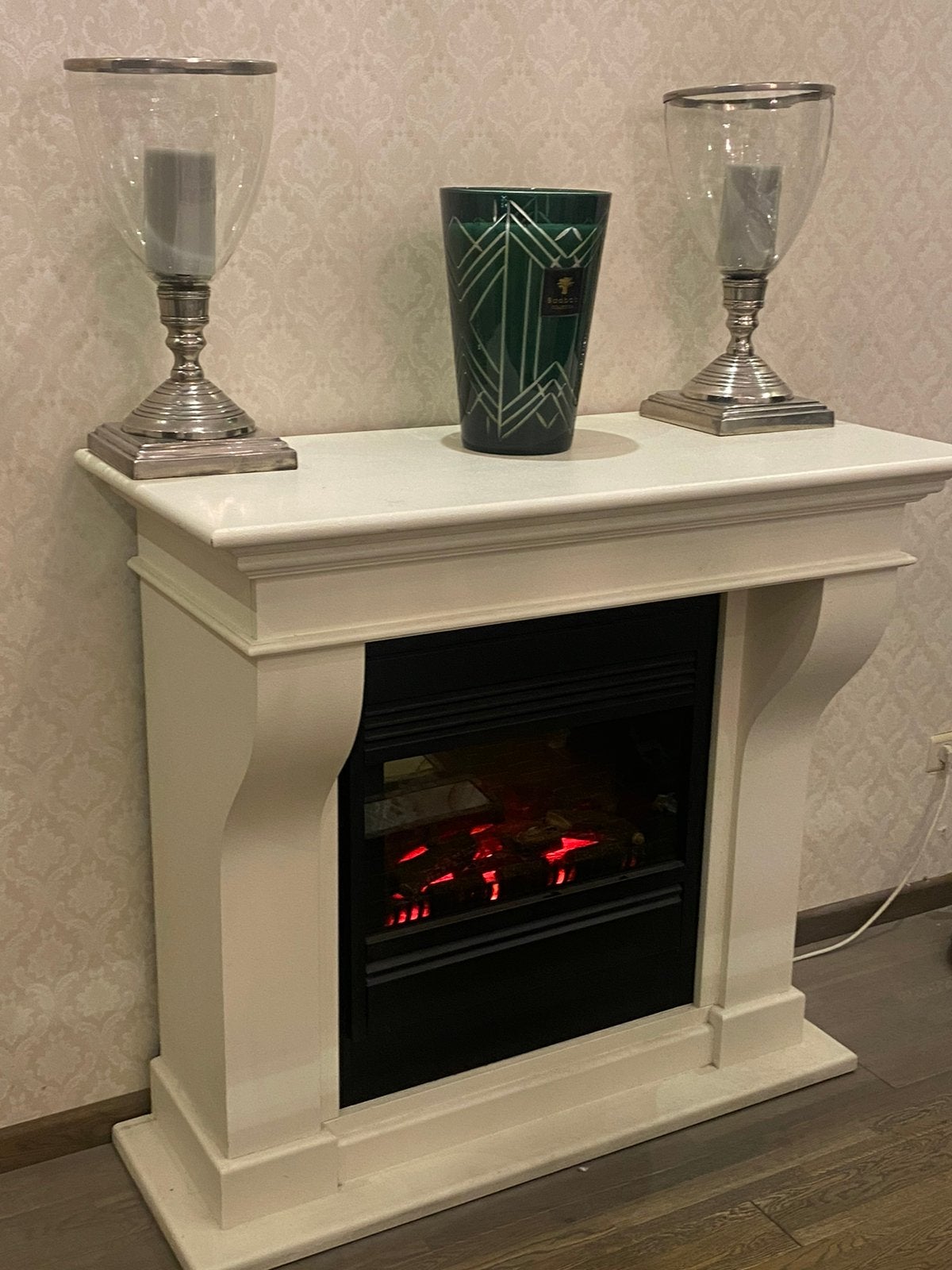 Cheminee decorative avec cassette chauffage encastree, Enlèvement ou Envoi, Comme neuf