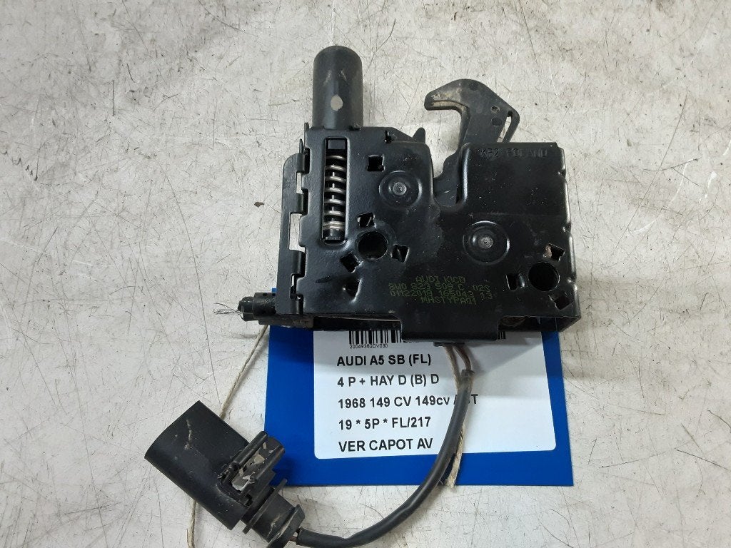 SERRURE CAPOT Audi A5 Sportback (F5A / F5F) (8W0823509C), Mevr. I. Hauben, Audi, Utilisé, Rue de l'Espoir 34 34
4030  GRIVEGNÉE, BE