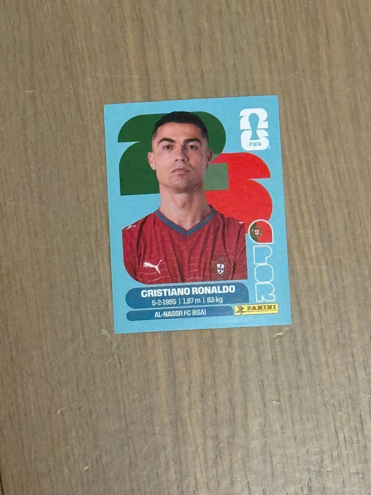 Ronaldo panini sticker, Ophalen, Nieuw, Sticker